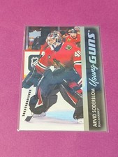2022-23 Upper Deck Young Guns Arvid Soderblom Rookie Chicago Blackhawks #722