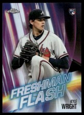2019 Topps Chrome - Freshman Flash Kyle Wright #FF-4 (RC)