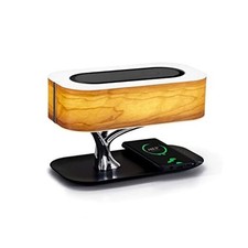 Masdio by Bedside Lamp with Bluetooth Speaker and Light of Tree Plus 