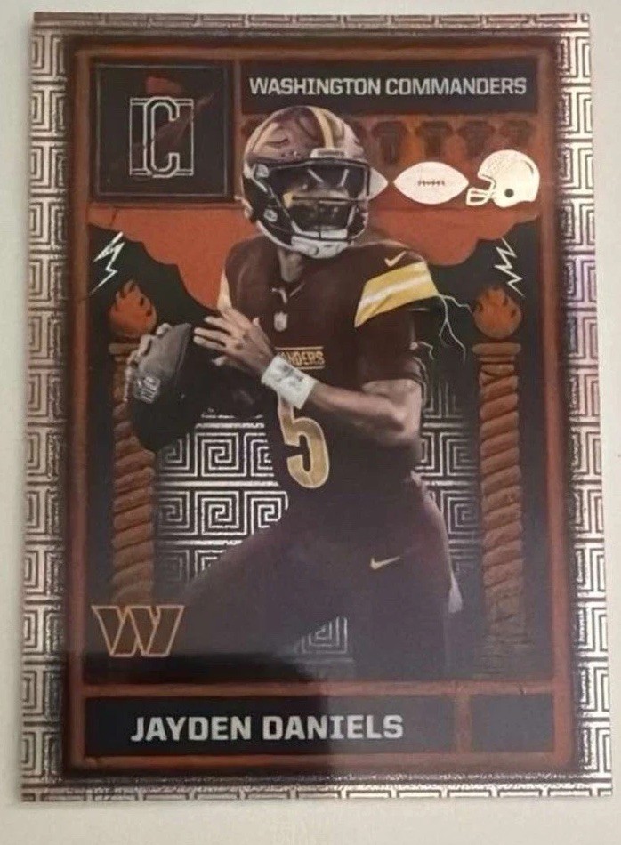 Topps 2025 Signature Class Football Odyssey Jayden Daniels #OD-15 Commanders