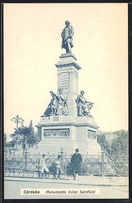 Ansichtskarte Córdoba, Monumento Velez Sarsfield 