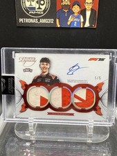 2025 Topps Dynasty Formula 1 Oliver Bearman Rookie Patch Auto /5 F1