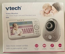 VTech VM352: 5-Inch Digital Video Baby Monitor with Pan and Tilt Camera - White