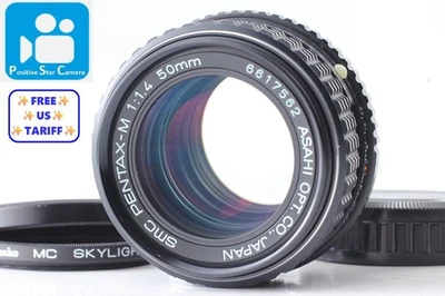 🎦VIDEO👀🌟N MINT🌟 Pentax smc PENTAX-M 50mm f1.4 Prime lens K mount From JAPAN - Photo 1/4