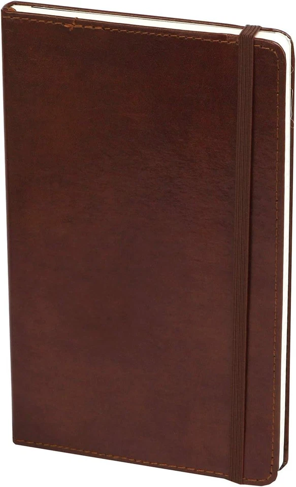 C.R. Gibson Brown Bonded Leather Notebook with 240 Ruled Pages 5" W x 8.25" H - Image 4 of 4