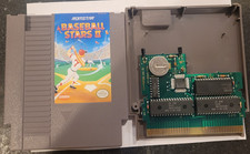 Baseball Stars II for Nintendo NES Authentic Tested Pins Polished CART ONLY