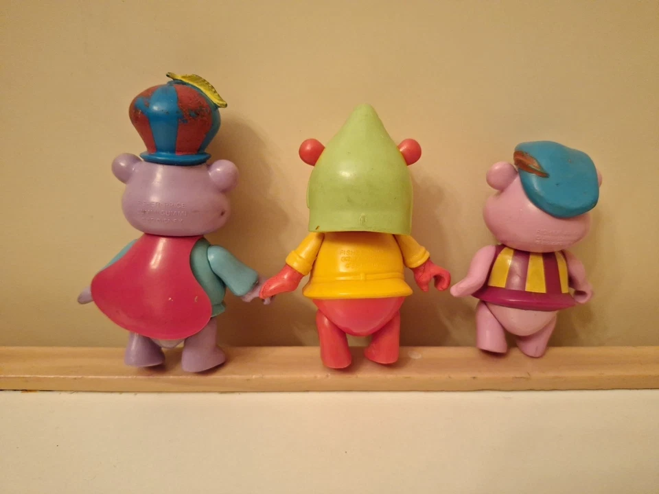 Lote de 4 figuras vintage 1985 Disney Adventures of Gummi Bears Foto 2 de 2