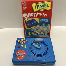 Milton Bradley Shark Attack Travel Game 1990