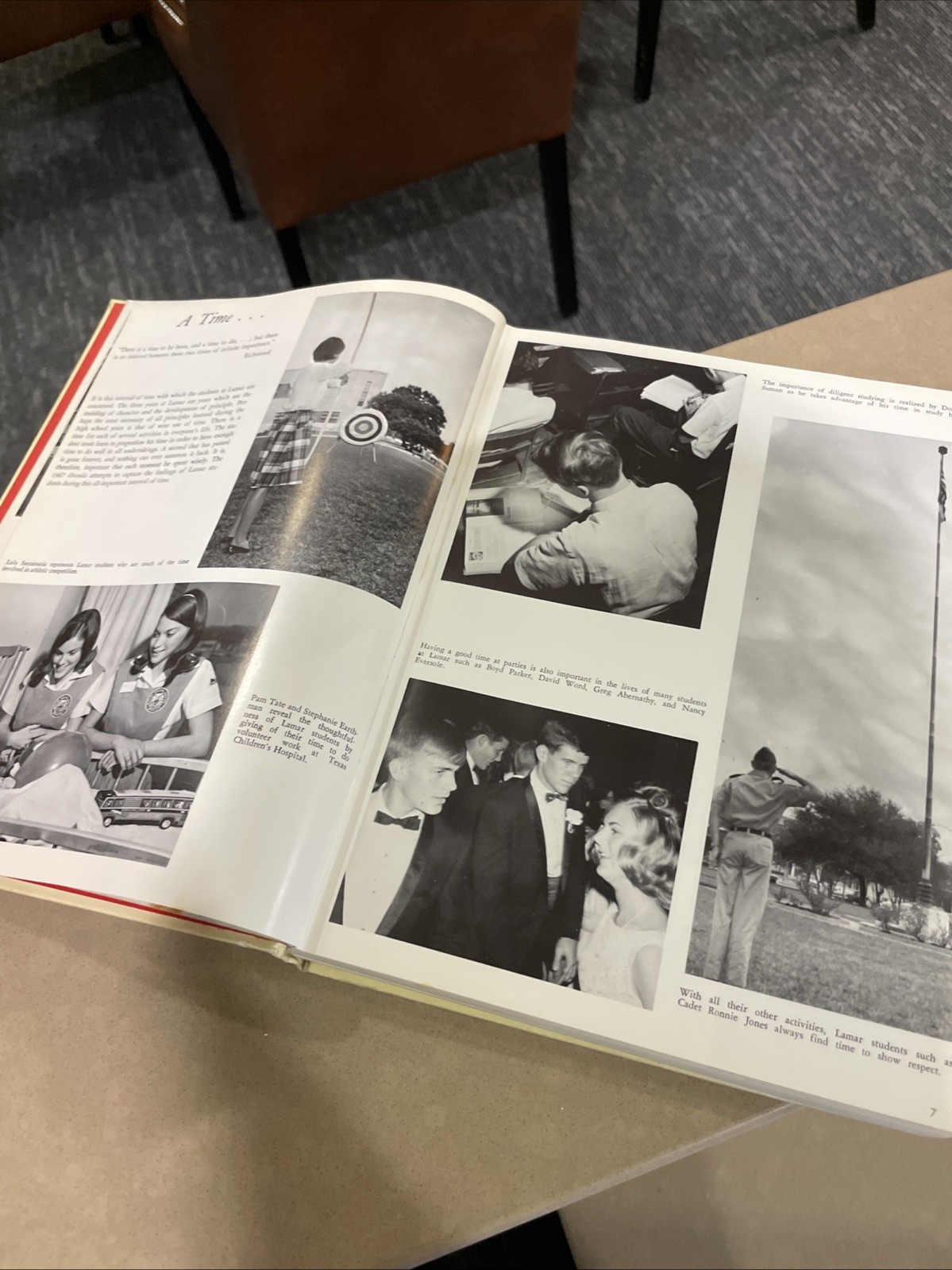 1967 Lamar High School Yearbook Orenda Houston, Texas (Grier Patton)