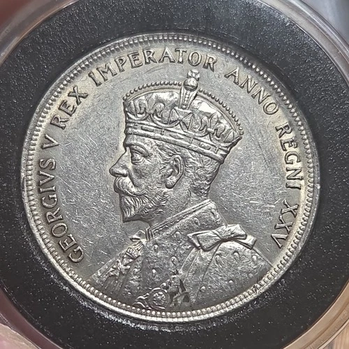 Canada 1935 Silver Dollar $1 King George V Canoe KM# 1 0.800 Fineness