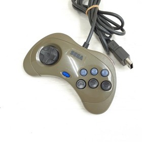 Sega Saturn Console with 2 Virtua Stick controllers & 5 games Japan Gray tested