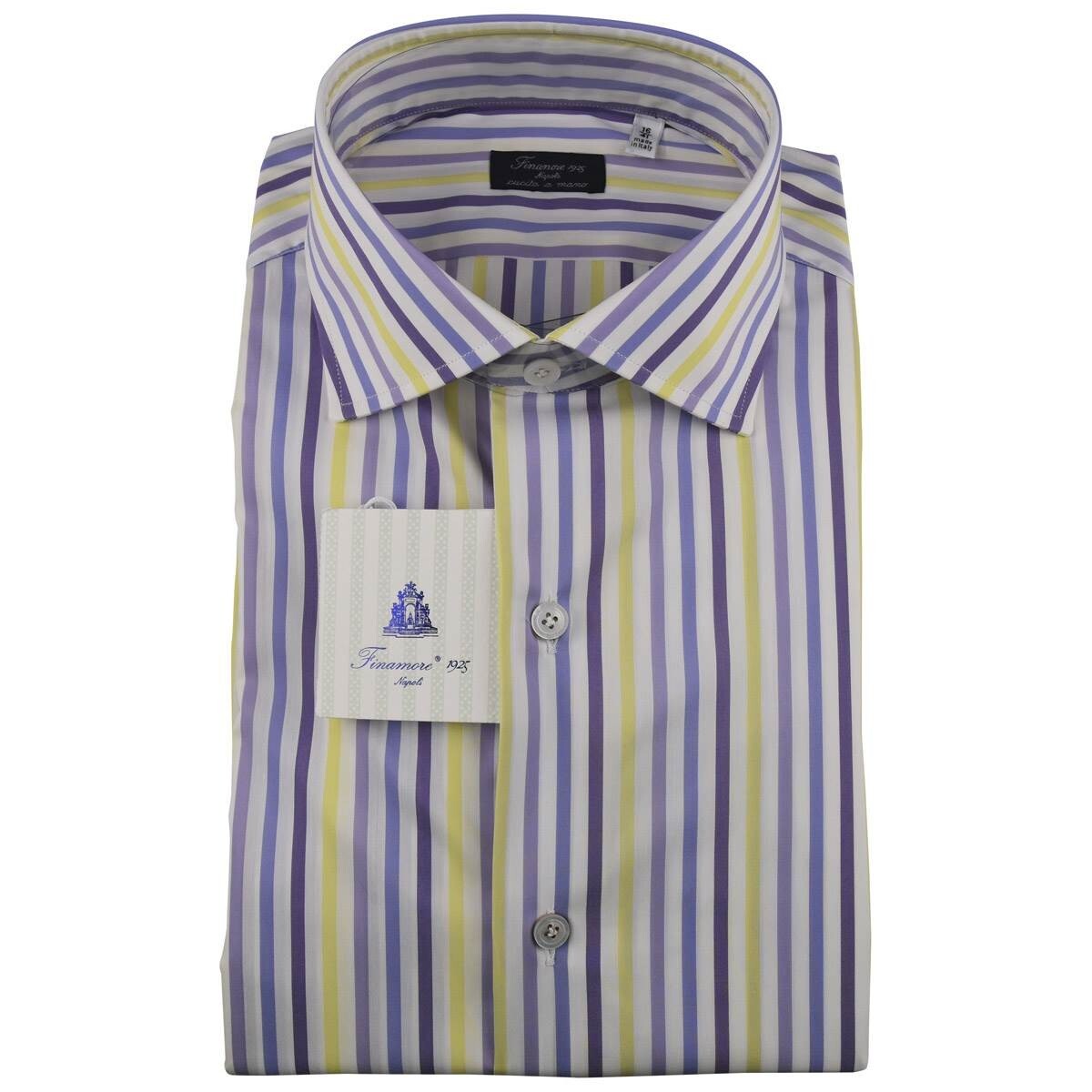 НОВАЯ РУБАШКА FINAMORE ХЛОПОК PA EA РАЗМЕР 16 US 41 EU MOD NAPOLI010819