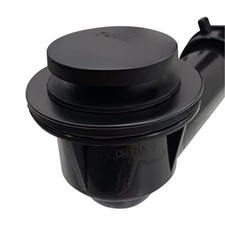 Westbrass 593144-62 1-1/2" Tubular Tip Toe Bath Waste Drain Kit, Matte Black