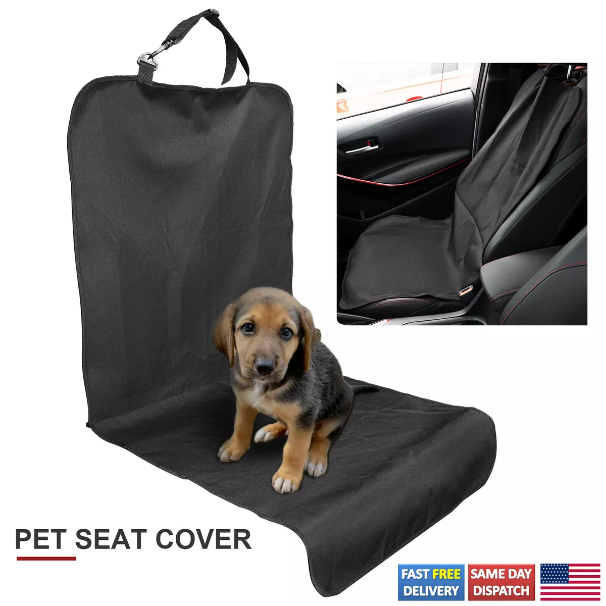 Pet Front Seat Cover Dog Car Seat Cover Nonslip Protector Mat Kick Baby