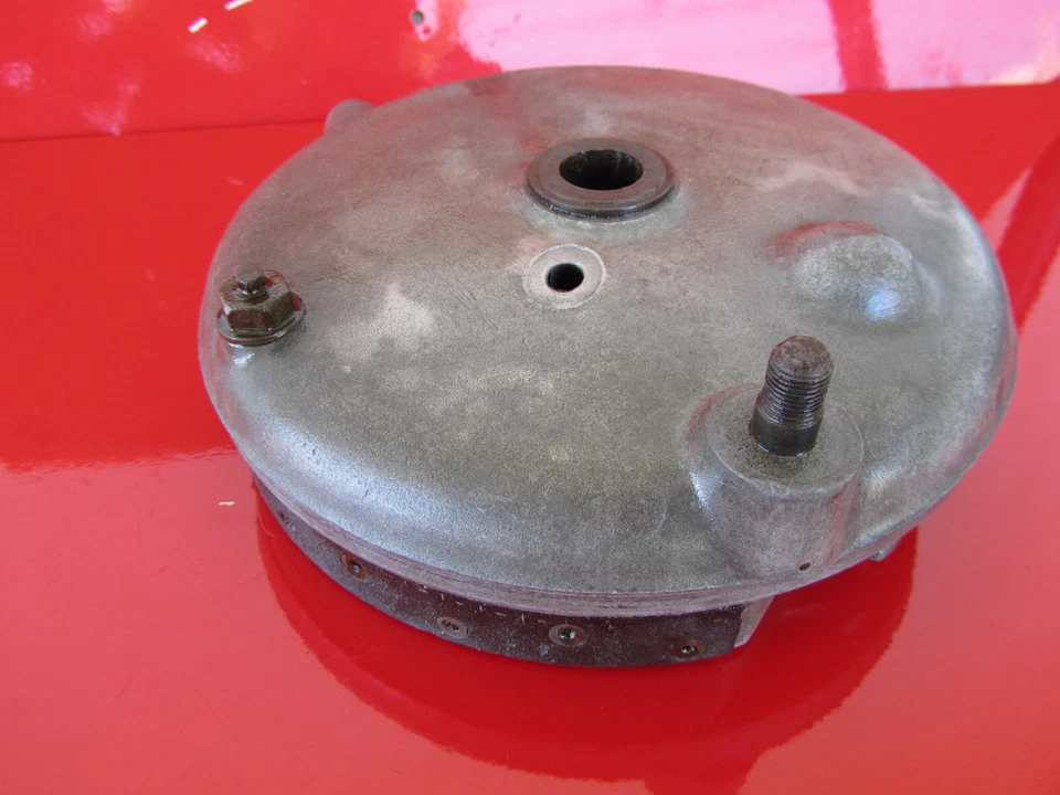 PLACA DE FRENO DELANTERA ORIGINAL BMW R12 R17 CON ZAPATAS DE FRENO Foto 3 de 4