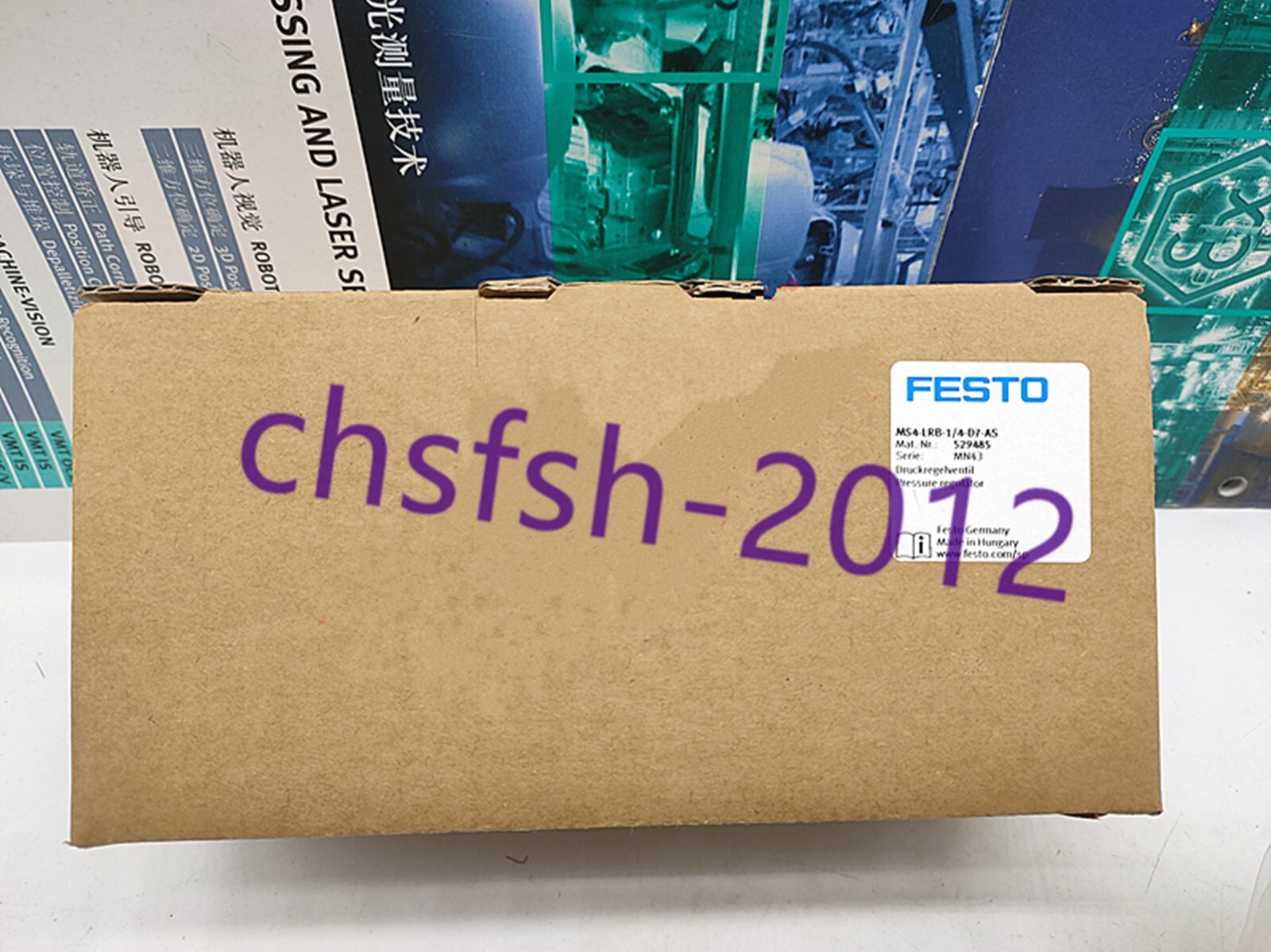 FESTO- MS4-LRB-1/4-D7-AS 1 PCS NEW IN BOX Pressure Reducing Valve