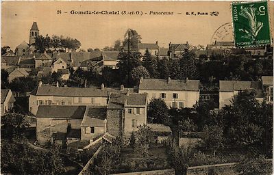 Old postcard GOMETZ-le-CHATEL - Panorama (384962)