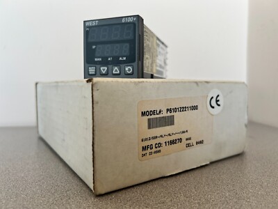 West P6101Z2211000 Temperature Controller 6100+ 1/16 DIN   P6101 Z2211
