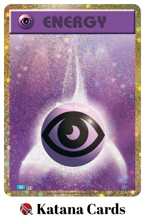 japanese pokemon energy cards EX/NM Pokemon Cards Psychic Energy Classic Japanese
