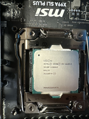 マザーボードMSI X99A SLI PLUS ＋CPU E5 v3 QEYX