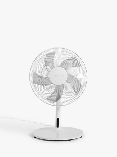 John Lewis 2-in-1 Fan, 16 inch, White desk and pedestal with remote - Picture 2 of 7