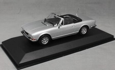 Minichamps Maxichamps Peugeot 504 Cabriolet in Silver 1977 940112130 1/43 NEW