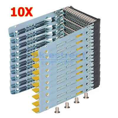 10X 00E7600 2.5" SFF SAS Tray Caddy For IBM/Lenovo X3950 X3850 X6 X3650 X3550 M5