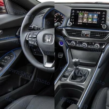 Car Interior Edge Gap Line Moulding Trim Molding Strip Auto Decor - 32.8 ft Blue