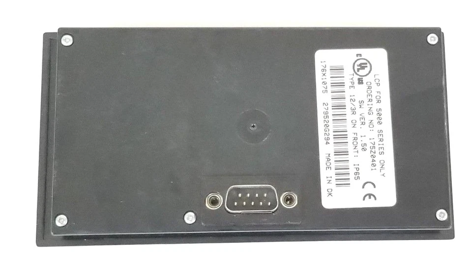 PANEL DE CONTROL LÓGICO DANFOSS 175Z0401 SOLO PARA SERIE 5000, TIPO 12/3R, 176X1075 Foto 3 de 4