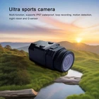 Waterproof SLL1 Action Camera f/1.0 1/1.7'' Large Sensor Night Vision Camcorder