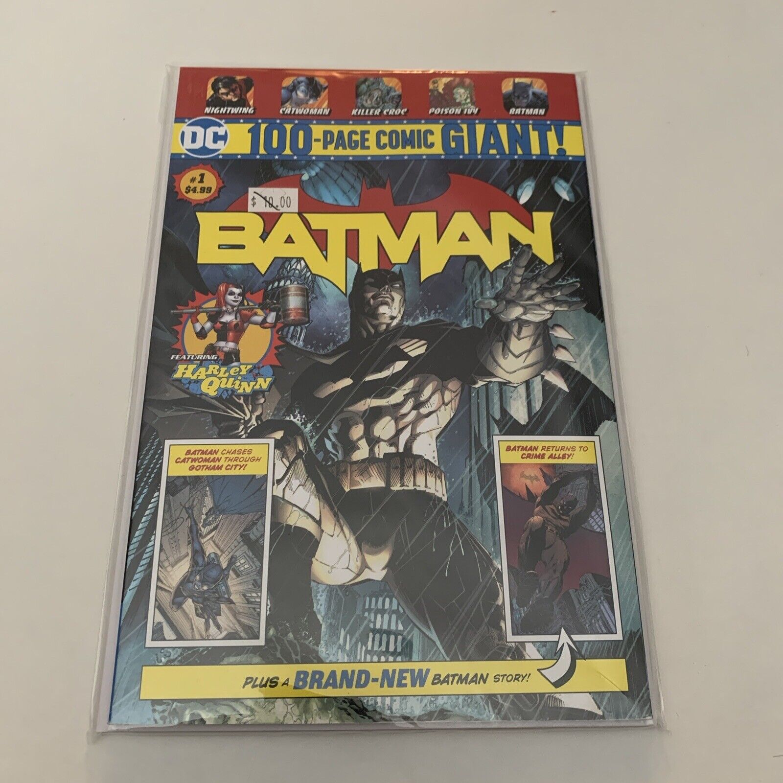 100 page comic giant Batman featuring Harley Quinn (2018)