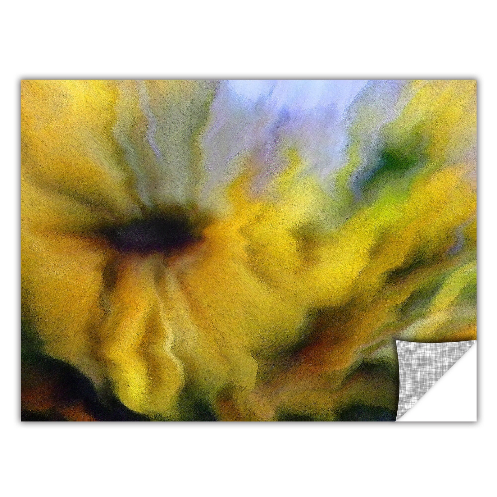 Dean Uhlinger 'Faux Floral 2' Removable Wall Art Graphic  Small