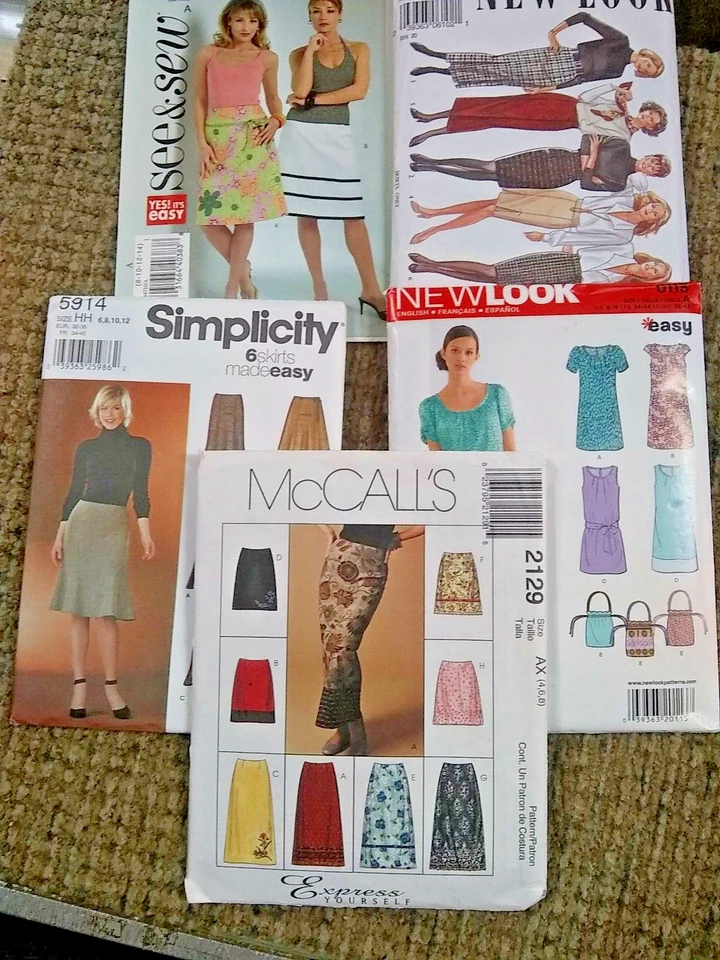 Sewing pattern mixed lot - women crafts home decor vintage (S1-1) - Image 2 of 4