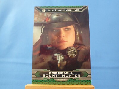 Zam Wesell Star Wars Chrome Perspectives Jedi Temple Archives  50-J