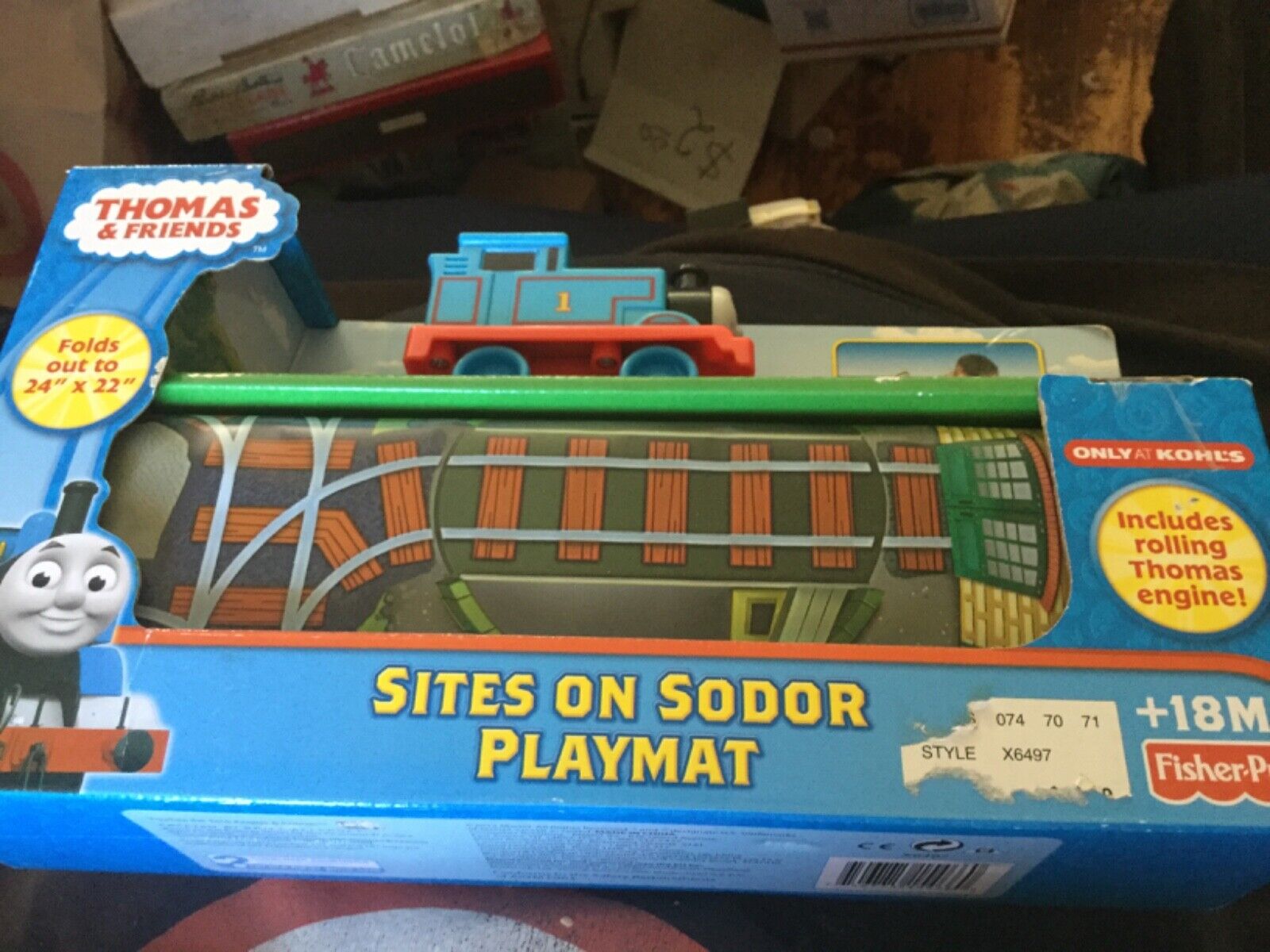 Thomas And Friends Sites On Sodor Playmat