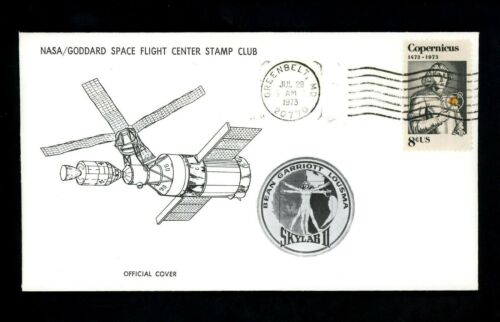 US Space Cover Skylab II Launch Nasa Goddard SLC Greenbelt Maryland MD 7/28/1973 - Afbeelding 1 van 2