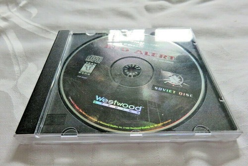 Command & Conquer Red Alert PC CD Rom Westwood 1996 Soviet Disc - Picture 2 of 4