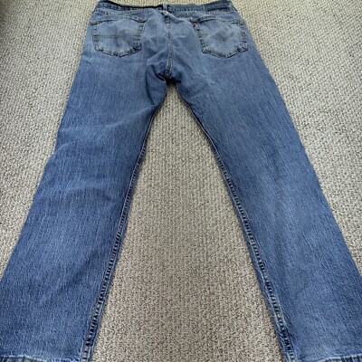 Levi's Blue Denim Jeans Distressed For Over 145 Years Red Tag W