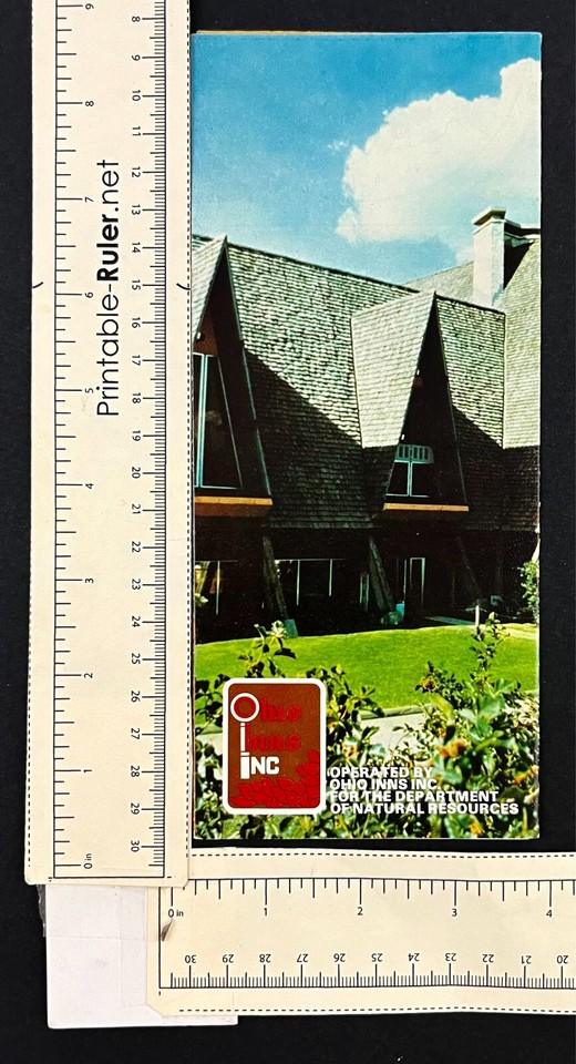 1970s Ohio State Park Lodges Guide Salt Fork Punderson Vintage Travel