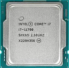 Intel Core i7-11700 CPU 11th Gen 8-Core Processor 2.5GHz up to 4.9GHz, 65W TDP