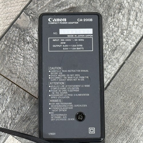Genuine Canon CA-200 Original Battery Charger DC-200 Accessories Charging Cable - Picture 9 of 10