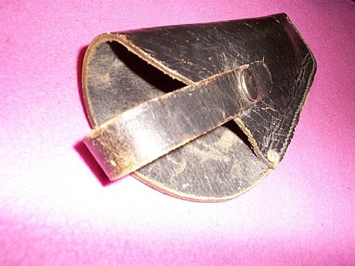 Vintage Small German Leather Holster 8 inch - Picture 4 of 4
