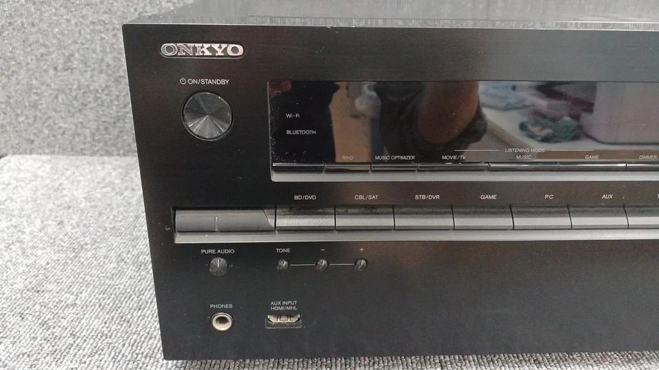 JUNK Onkyo TX-NR636 7.2ch AV Receiver 4K Wi-Fi Bluetooth Dolby Atmos Amplifier - Image 2 of 4