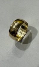 Hallmarked 9ct Gold Wedding Band ,5g, Size S 1/2