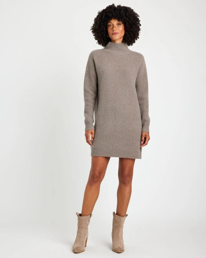 NUEVO CON ETIQUETAS: XS Espléndido Vestido Suéter Cachemira Ligero Foto 3 de 4