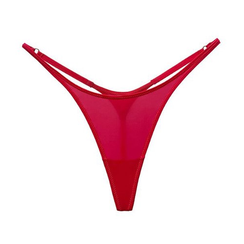 Sexy Womens High Cut Thong Panties G string Bikinis Low Rise Underwear Lingeries - Photo 27/31