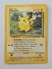 Carta Pokémon Pikachu Set Jungle ITA 60/64