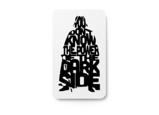 You Don't Know The Power Of The Dark Side  Funny Sign for Home or Office