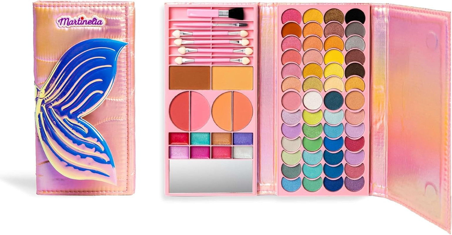 Palette maquillage enfants sirène grand fard à paupières yeux coffret de maquillage