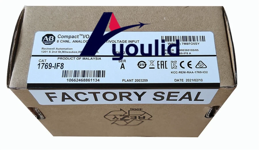 New Factory Sealed AB 1769-IF8 CompactLogix 8 Pt Analog Input Module US Free tax - Image 4 of 4